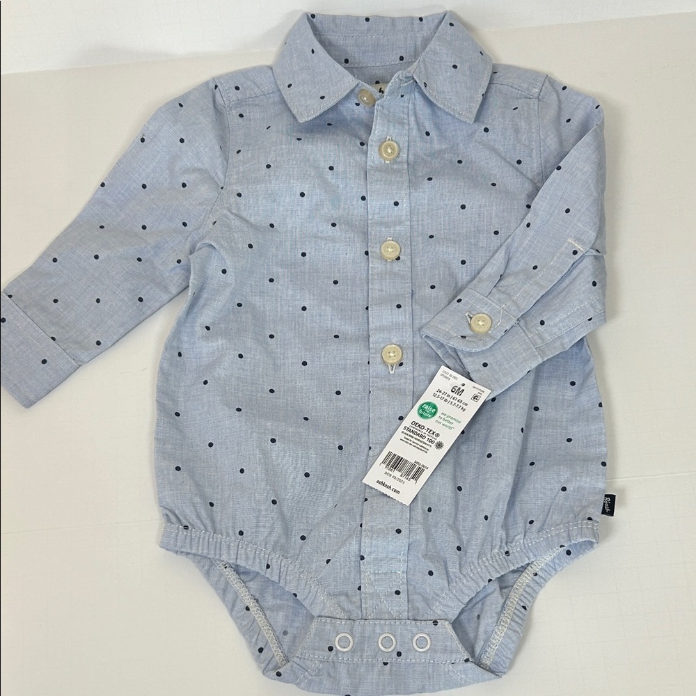 Carter’s OshKosh B'gosh Baby Polka-Dot Button-Front Bodysuit